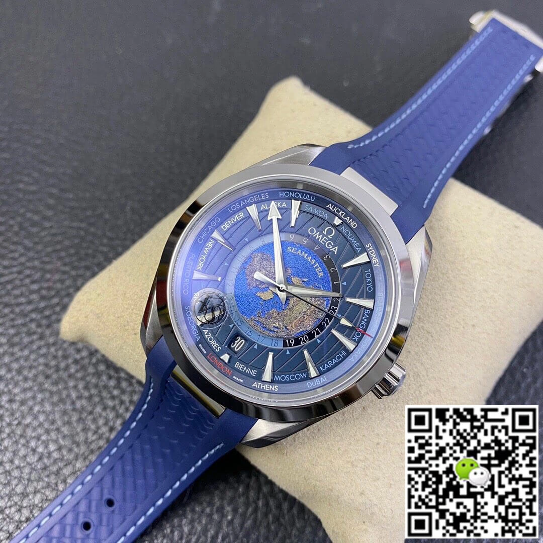 Omega Seamaster 220.12.43.22.03.001 VS Factory 1:1 Best Edition Replica Watch Blue Dial Swiss ETA8938